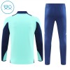 Arsenal Trainings Sweatshirt Quarter-zip 2024-25 Blauwe - Kids